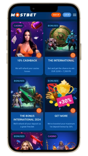 Mostbet Apk Bonuses