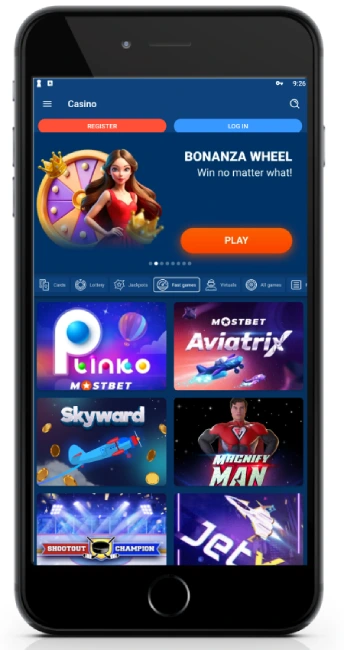 Mostbet mobile casino